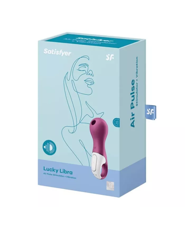 SATISFYER - STIMULATEUR ET VIBRATEUR LUCKY LIBRA SATISFYER - STIMULATEUR ET VIBRATEUR LUCKY LIBRA