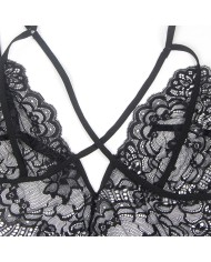 SUBBLIME - COSTUME DE POLICE CORPS EN DENTELLE NOIR S/M