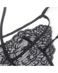 SUBBLIME - COSTUME DE POLICE CORPS EN DENTELLE NOIR S/M