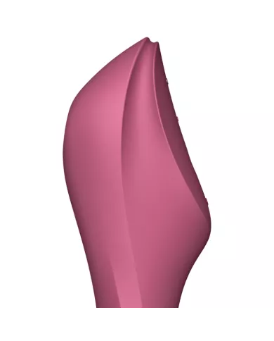 SATISFYER - STIMULATEUR ET VIBRATEUR CURVY TRINITY 3 ROUGE SATISFYER - STIMULATEUR ET VIBRATEUR CURVY TRINITY 3 ROUGE