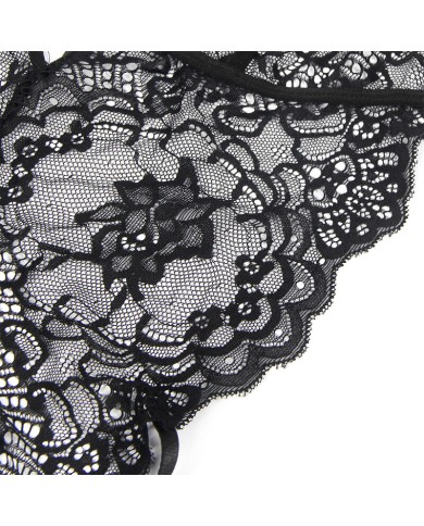 SUBBLIME - COSTUME DE POLICE CORPS EN DENTELLE NOIR S/M