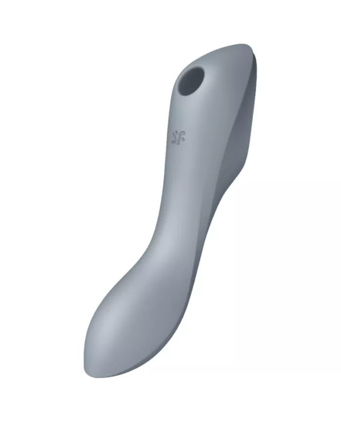 SATISFYER - STIMULATEUR ET VIBRATEUR CURVY TRINITY 3 GRIS