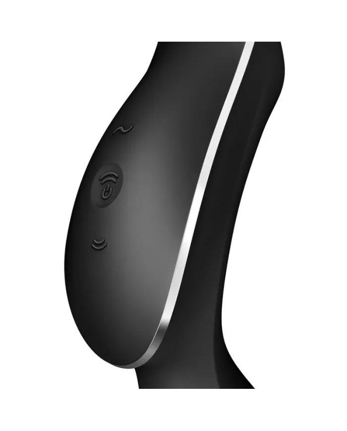 SATISFYER - VIBRATEUR CURVY TRINITY 2 AIR PULSE NOIR