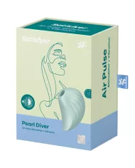 SATISFYER - STIMULATEUR ET VIBRATEUR PEARL DIVER VERT SATISFYER - STIMULATEUR ET VIBRATEUR PEARL DIVER VERT