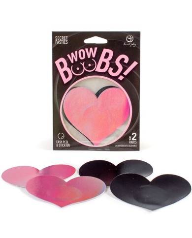 SECRET PLAY- WOW SEINS! COUVRE-MALIN COEUR