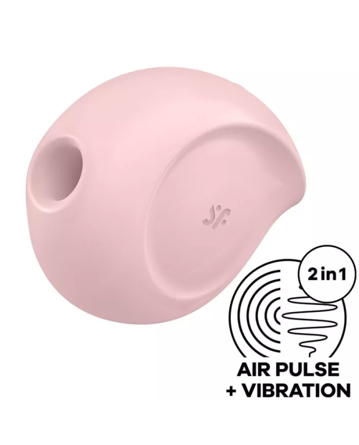 SATISFYER - STIMULATEUR ET VIBRATEUR D'IMPULSIONS D'AIR SUGAR RUSH ROSE