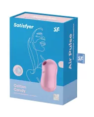 SATISFYER - STIMULATEUR ET VIBRATEUR D'IMPULSIONS D'AIR DE BARBE À COTON LILAS