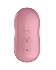 SATISFYER - STIMULATEUR ET VIBRATEUR D'IMPULSIONS D'AIR DE BARBE À COTON ROSE