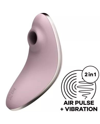 SATISFYER - VULVA LOVER 1 STIMULATEUR ET VIBRATEUR AIR PULSE VIOLET