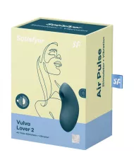 SATISFYER - STIMULATEUR ET VIBRATEUR VULVA LOVER 2 AIR PULSE BLEU SATISFYER - STIMULATEUR ET VIBRATEUR VULVA LOVER 2 AIR PULSE BLEU