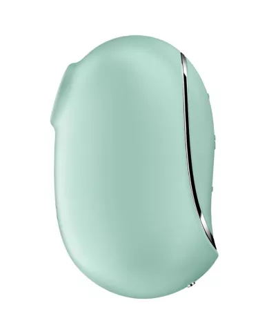 SATISFYER - STIMULATEUR ET VIBRATEUR DOUBLE AIR PULSE PRO TO GO 2 VERT