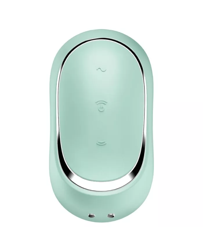 SATISFYER - STIMULATEUR ET VIBRATEUR DOUBLE AIR PULSE PRO TO GO 2 VERT SATISFYER - STIMULATEUR ET VIBRATEUR DOUBLE AIR PULSE PRO TO GO 2 VERT