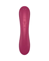 SATISFYER - CURVE TRINITY 1 AIR PULSE VIBRATION ROUGE