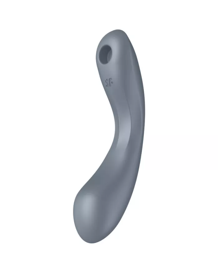 SATISFYER - CURVE TRINITY 1 AIR PULSE VIBRATION GRIS SATISFYER - CURVE TRINITY 1 AIR PULSE VIBRATION GRIS