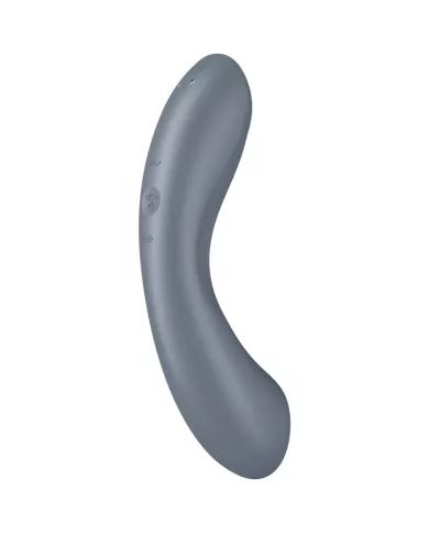 SATISFYER - CURVE TRINITY 1 AIR PULSE VIBRATION GRIS