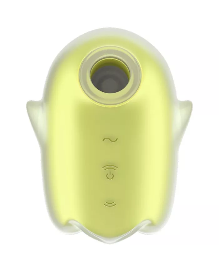 SATISFYER - GLOWING GHOST AIR PULSE & VIBRATEUR JAUNE SATISFYER - GLOWING GHOST AIR PULSE & VIBRATEUR JAUNE