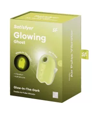 SATISFYER - GLOWING GHOST AIR PULSE & VIBRATEUR JAUNE SATISFYER - GLOWING GHOST AIR PULSE & VIBRATEUR JAUNE
