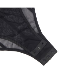SUBBLIME - BODY NOIR BRETELLES CHAÎNE S/M