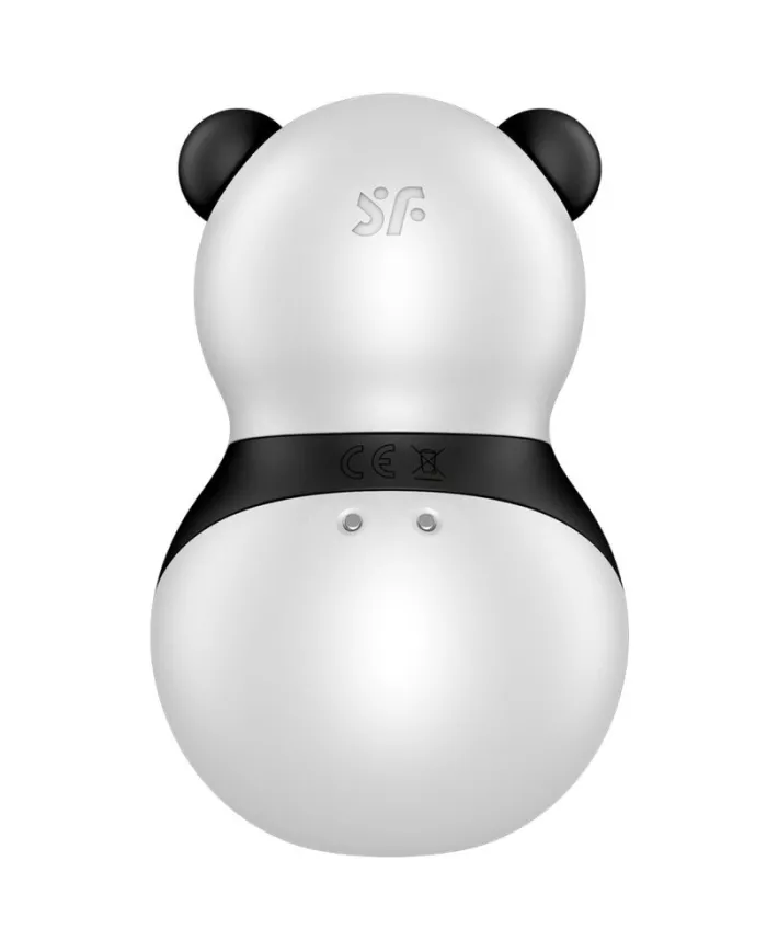 SATISFYER - POCKET PANDA STIMULATEUR & VIBRATEUR NOIR ET BLANC SATISFYER - POCKET PANDA STIMULATEUR & VIBRATEUR NOIR ET BLANC