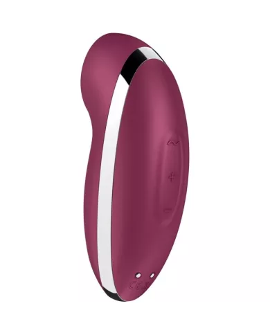 SATISFYER - TAP & CLIMAX 2 VIBRATEUR & STIMULATEUR ROUGE SATISFYER - TAP & CLIMAX 2 VIBRATEUR & STIMULATEUR ROUGE