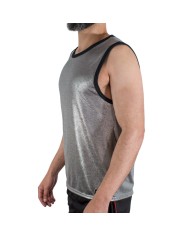 MACHO - T-SHIRT À PAILLETTES FINES S/M