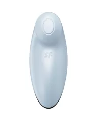 SATISFYER - TAP & CLIMAX 2 VIBRATEUR & STIMULATEUR BLEU