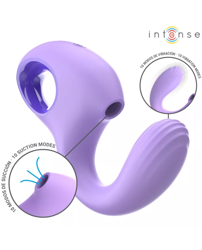 INTENSE - BAXTER VIBRATEUR & STIMULATEUR VIOLET