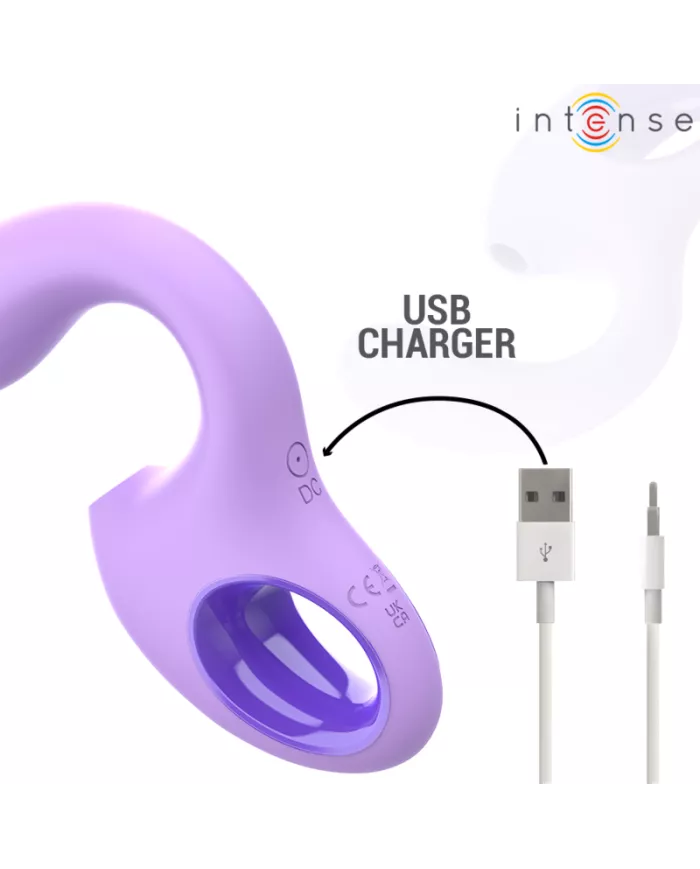 INTENSE - BAXTER VIBRATEUR & STIMULATEUR VIOLET