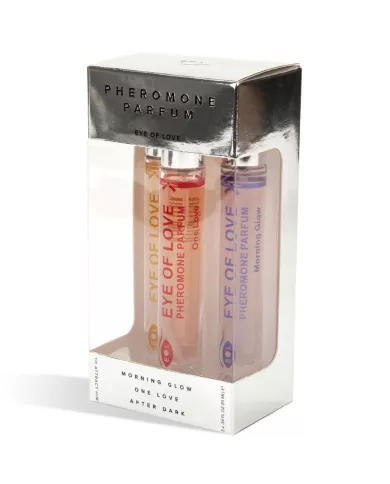 EYE OF LOVE - PARFUM EOL PHR 10 ML SET/3 - MORNING GLOW, ONE LOVE, AFTER DARK EYE OF LOVE - PARFUM EOL PHR 10 ML SET/3 - MORNING GLOW, ONE LOVE, AFTER DARK