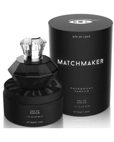 EYE OF LOVE - PARFUM AUX PHÉROMONES MATCHMAKER BLACK DIAMOND ATTRACT HER 30 ML EYE OF LOVE - PARFUM AUX PHÉROMONES MATCHMAKER BLACK DIAMOND ATTRACT HER 30 ML