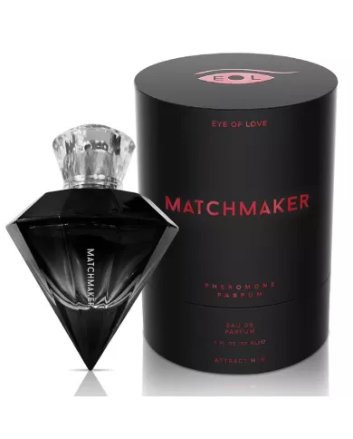 EYE OF LOVE - PHÉROMONES DE PARFUM LGBTQ MATCHMAKER BLACK DIAMOND POUR LUI 30 ML EYE OF LOVE - PHÉROMONES DE PARFUM LGBTQ MATCHMAKER BLACK DIAMOND POUR LUI 30 ML