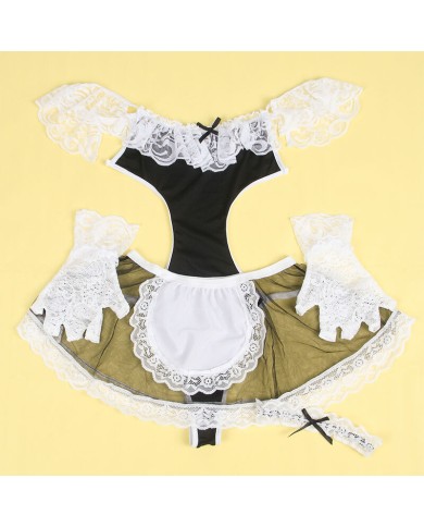 SUBBLIME - 954307 COSTUME DE FEMME SEXY NOIR/BLANC S/M