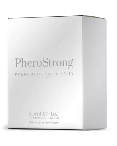PHEROSTRONG - PARFUM PHÉROMONE POPULARITÉ POUR HOMME 50 ML PHEROSTRONG - PARFUM PHÉROMONE POPULARITÉ POUR HOMME 50 ML
