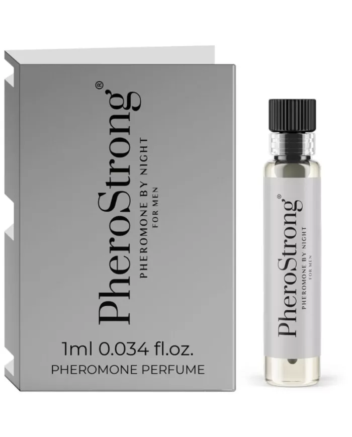 PHEROSTRONG - PARFUM DE NUIT AUX PHÉROMONES POUR HOMMES 1 ML