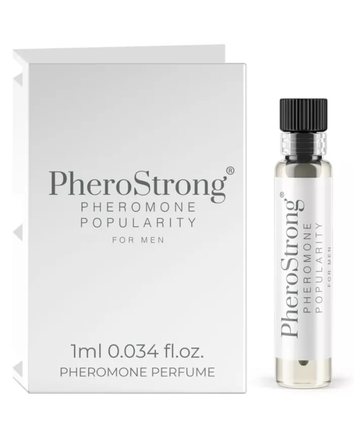 PHEROSTRONG - PARFUM PHÉROMONE POPULARITÉ POUR HOMME 1 ML