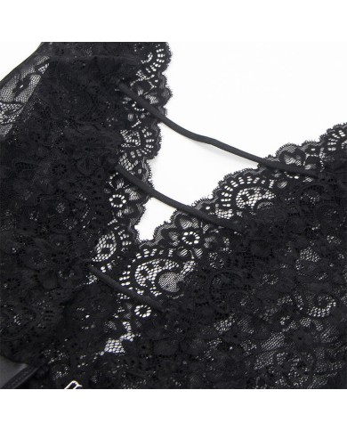 SUBBLIME - 954390 BODY SEXY AVEC PORTE-JARRETELLES NOIR L/XL