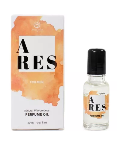 SECRETPLAY - ARES PARFUM NATUREL PHÉROMONES EN HUILE POUR HOMME 20 ML