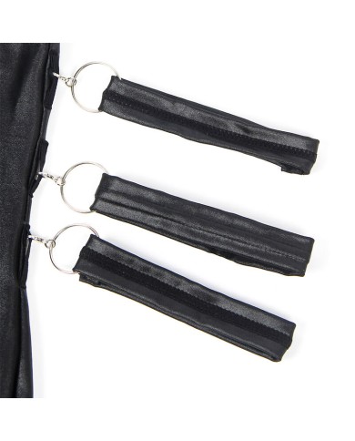 SUBBLIME - 954413 BODY BONDAGE EN CUIR NOIR L/XL