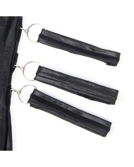 SUBBLIME - 954413 BODY BONDAGE EN CUIR NOIR L/XL