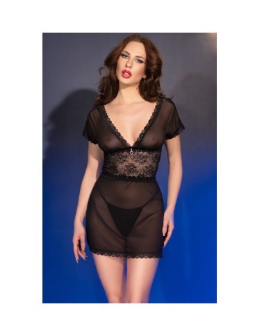 CHILIROSE - BABYDOLL CR 4830 NOIR XL