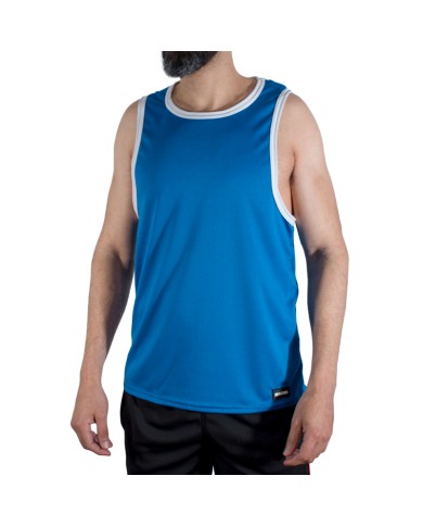 MACHO - CMV002 T-SHIRT DE SPORT BLEU S/M