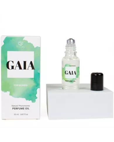SECRETPLAY - GAIA PARFUM NATUREL PHÉROMONES EN HUILE POUR FEMME 20 ML