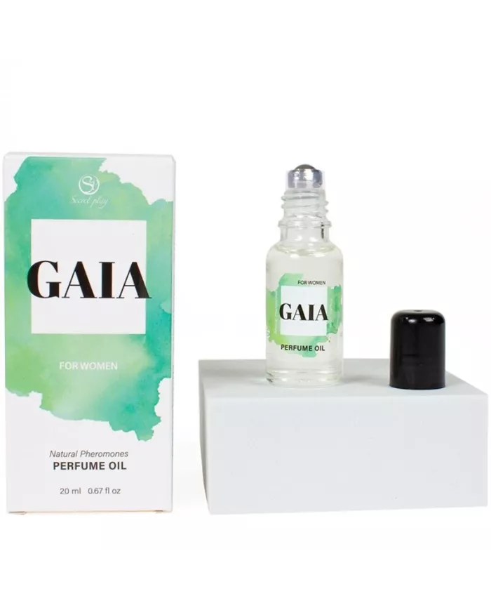 SECRETPLAY - GAIA PARFUM NATUREL PHÉROMONES EN HUILE POUR FEMME 20 ML