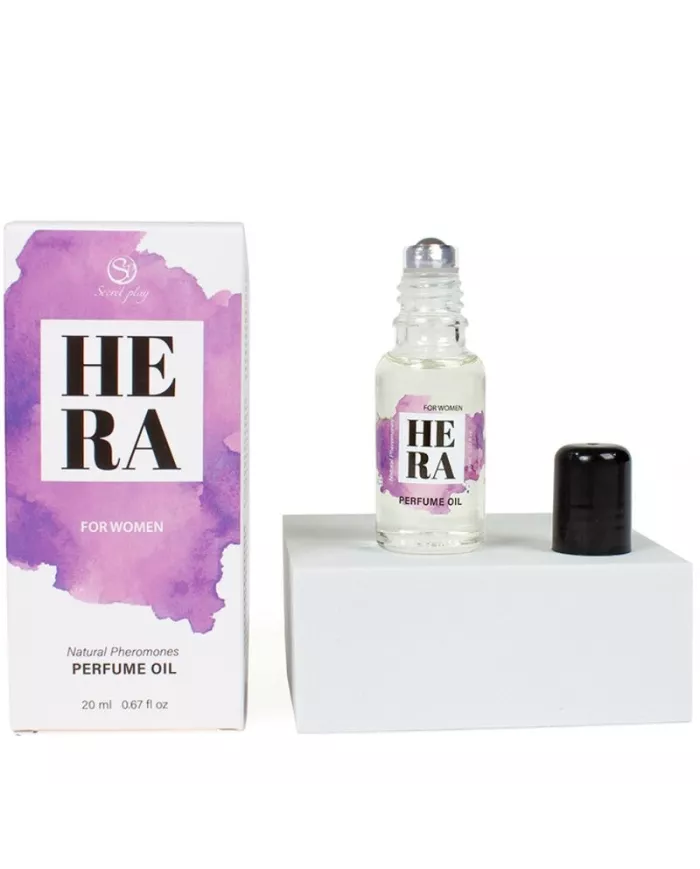 SECRETPLAY - HERA PARFUM NATUREL PHÉROMONES EN HUILE POUR FEMME 20 ML