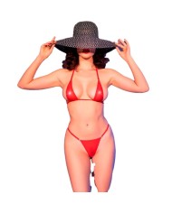 CHILIROSE - CR 4840 MICRO BIKINI ROUGE S/M