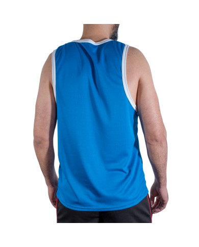MACHO - CMV002 T-SHIRT DE SPORT BLEU S/M