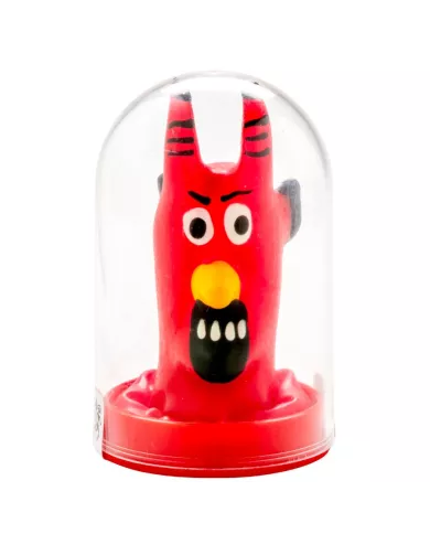 CONDOMERIE - PRÉSERVATIFS FANTAISIE PEINTS À LA MAIN RED DEVIL