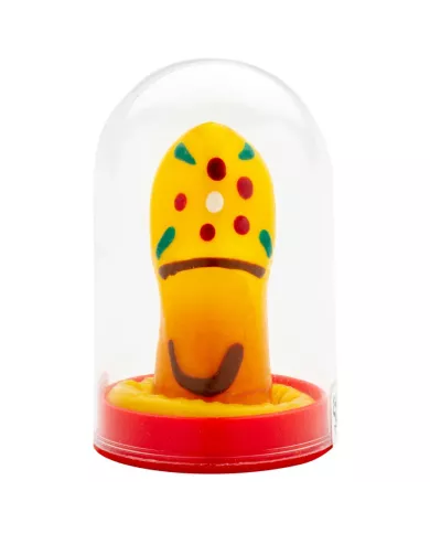 CONDOMERIE - SABOTS DE PRÉSERVATIFS FANTAISIE PEINTS À LA MAIN