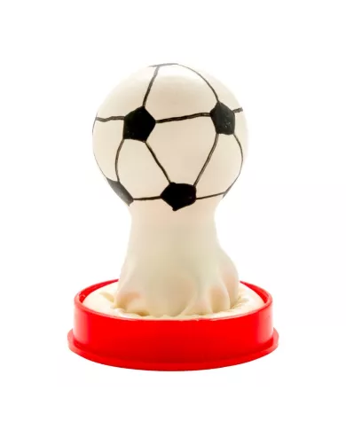 CONDOMERIE - PRÉSERVATIFS FANTAISIE PEINTS À LA MAIN FOOTBALL