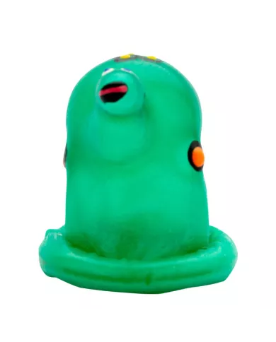 CONDOMERIE - PRÉSERVATIFS FANTAISIE PEINTS À LA MAIN TORTUE